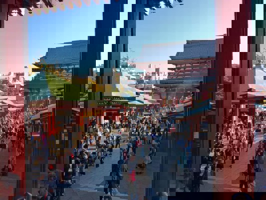 Center of Sensô-ji Temple