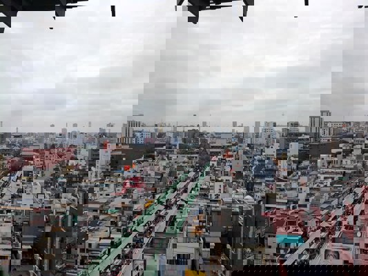 View from the tourist office