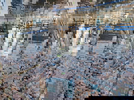 Model of central Shibuya