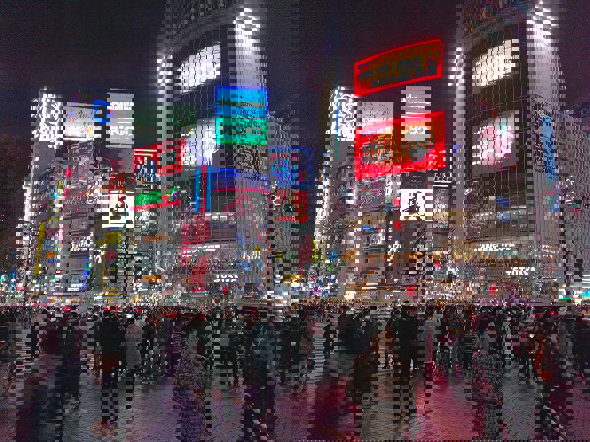 The Shibuya district