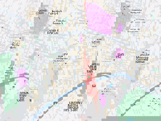 General map of Shinjuku