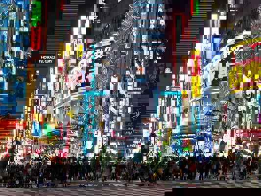 The Shinjuku district