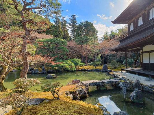 Silver Temple in Kyoto