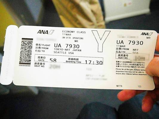 Budget - flight ticket to Japan
