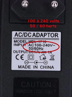 Voltage information