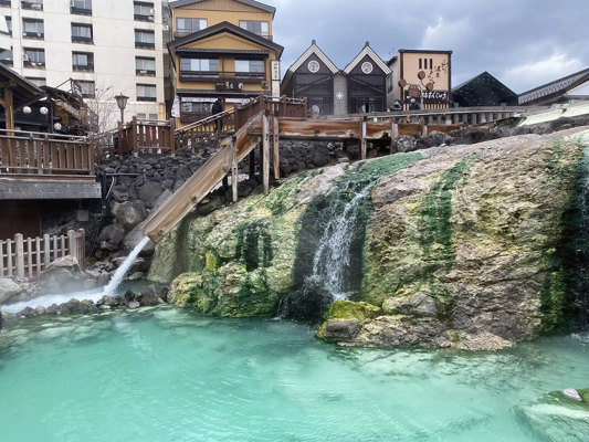 Kusatsu Onsen Town in Gunma