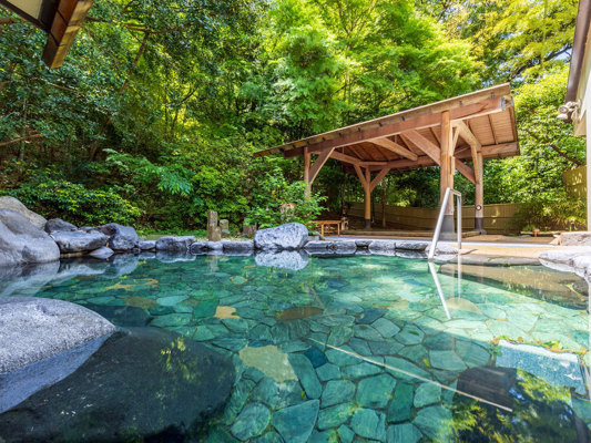 Onsen at Yumoto Fujiya Hotel, Hakone