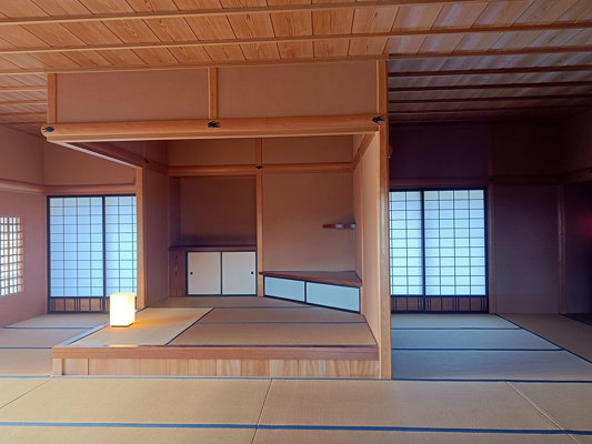 Taka Tea House, interior