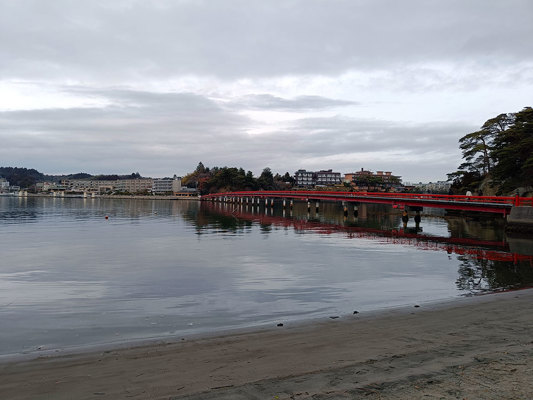 Bridge seen from Fukuura Island