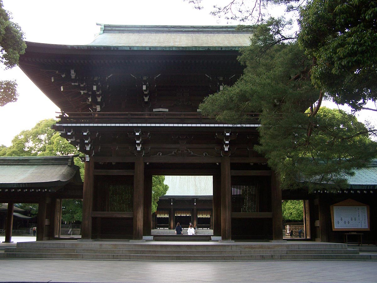 Meiji Jingu main area