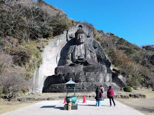 Giant seated Buddha