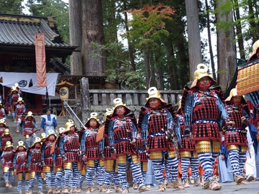 Samurai parade