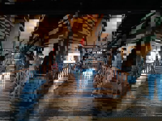 Interior of Matsumoto Castle