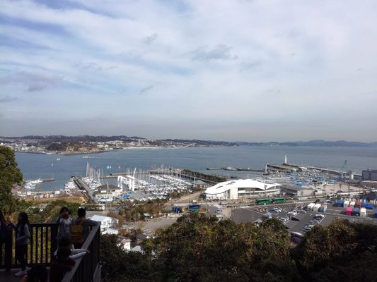 Vue du port d'Enoshima
