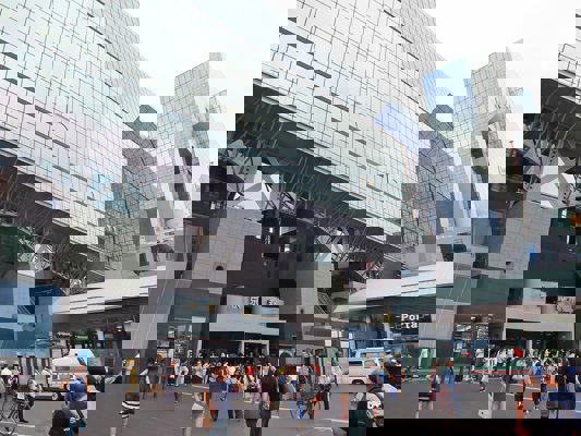 Kyoto Station in 2016