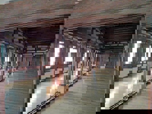 Interior of Himeji Castle
