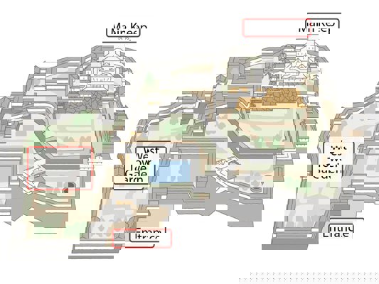 Map of Himeji Castle