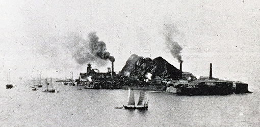 Hashima in 1910