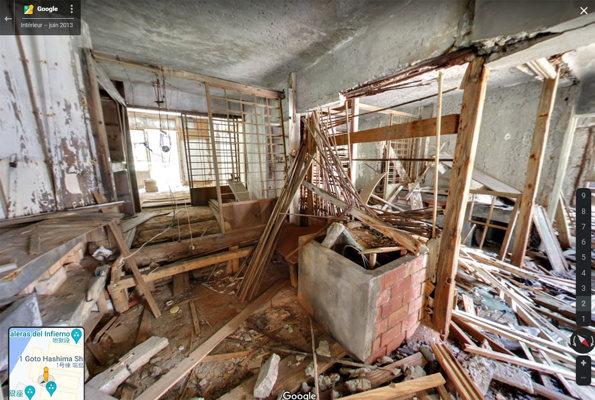 Google Street View - Gunkanjima