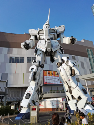 Gundam Unicorn in Odaiba