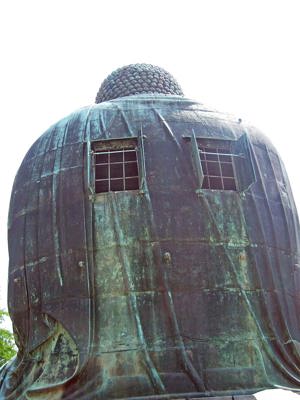 Back of the Great Buddha of Kamakura