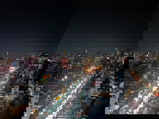 View from the roof of the tourist office